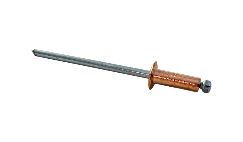 1/8X.18-.25 COPPER RIVET-STEEL MANDRE