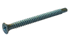 #6-20 x 1" Drill Point #2 Phillips Hex Washer Head Self-Drilling Screws / Low Carbon Steel / Zinc / ASME B18.6.4