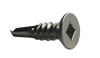 #10-16 x 1 13/16" Drill Point #3 Flat Head Self-Drilling Screws / Low Carbon Steel / Plain / ASME B18.6