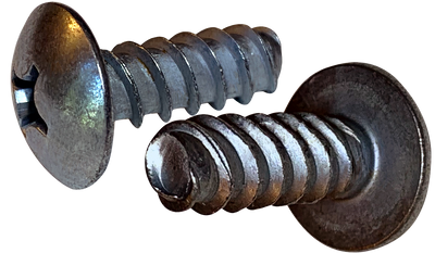 1/4" x 3/4" Thread Forming Screws for Plastics (48-2) / Phillips / Truss Head / Low Carbon Steel / Zinc