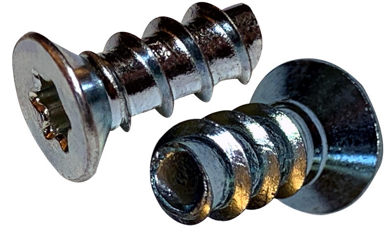 M2.#5-1.4 x 6 mm Thread Forming Screws for Plastics 45 / Six-Lobe (Torx®) / Flat Head / Steel / Zinc