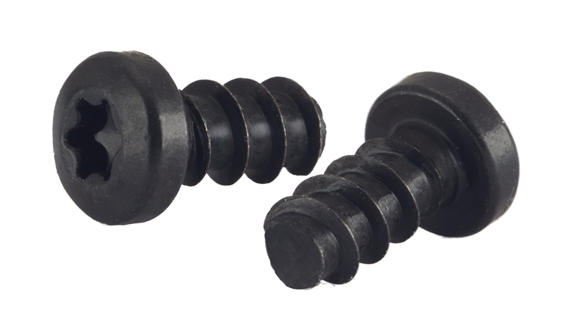 M3-1.5 x 20 mm Thread Forming Screws for Plastics 45 / Six-Lobe (Torx®) / Pan Head / Steel / Black Oxide