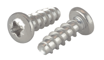 M3-1.5 x 12 mm Thread Forming Screws for Plastics 45 / Pozi / Pan Head / A2 Stainless Steel / Passivated