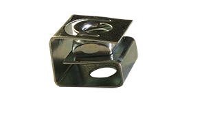 M5-0.8 Rack Mounting Clip Nuts / Steel / Zinc