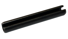 M3 x 18mm Roll (Spring) Pins / Steel / Plain (Thermal Black) / ISO 8752