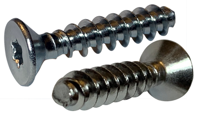 M4-1.79 x 35 mm Type PT Style Thread Forming Screws / Torx/Six-Lobe / Flat Head / A2 Stainless Steel / Passivated