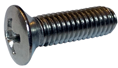 M4-0.7 x 16 mm Machine Screws / Phillips / Oval Head / 18-8 Stainless Steel (A2) / DIN966