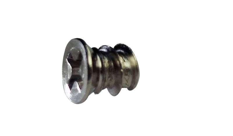 M6.3 x 7.5 mm European Drawer Slide Wood Screws / Phillips / Flat Head / Steel / Nickel
