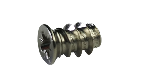 M6.3 x 10.5 mm European Drawer Slide Wood Screws / Pozi / Flat Head / Steel / Nickel