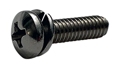 M3-0.5 x 8 mm SEMS Screws / Split Lock Washer / Phillips / Pan Head / 18-8 Stainless Steel / DIN127B