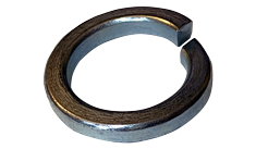 M5 High Collar Split Lockwashers / Steel / Zinc / DIN7980