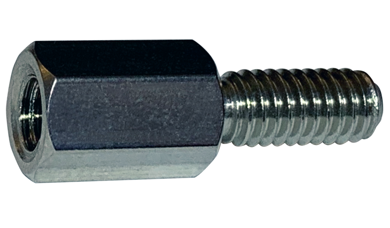 M2.#5-0.45 x 6mm Hex Male-Female Standoffs / Stainless Steel