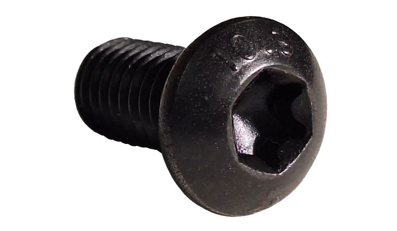 M8-1.25 x 20 mm Machine Screws / Six-Lobe (Torx®) / Button Head / Class 10.9 Steel / Black Oxide