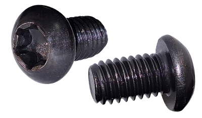 M3-0.5 x 8mm Torx Button Head Machine Screws / A2 Stainless Steel / Black Oxide