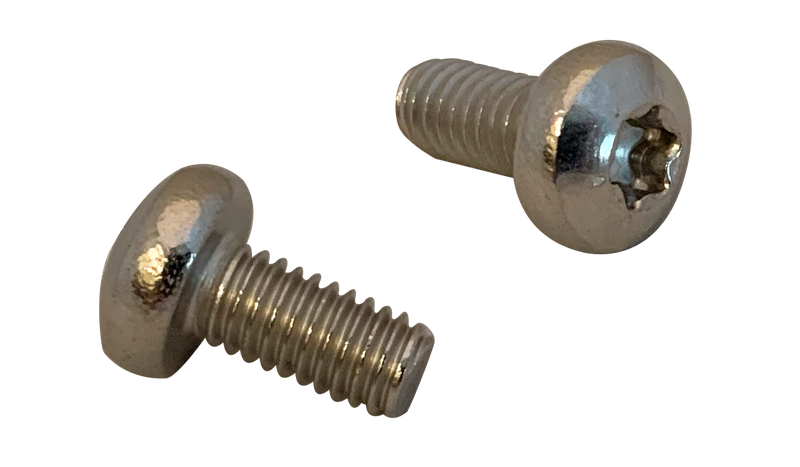 M2.#5-0.45 x 10 mm Machine Screws / Six-Lobe (Torx®) / Pan Head / 18-8 Stainless Steel / ISO7045