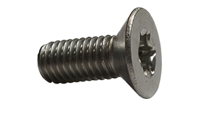 M2.#5-0.45 x 12 mm Machine Screws / Six-Lobe (Torx®) / Flat Head / 18-8 Stainless Steel / ISO14581