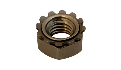 M3-0.5 Hex Keps Nuts / A2 Stainless Steel / Passivated
