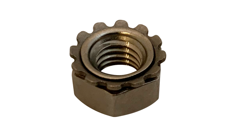 M5-0.8 Hex Keps Nuts / 18-8 Stainless Steel (A2)