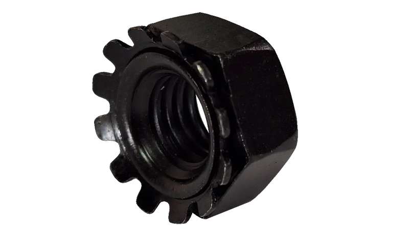 M5-0.8 Keps Nuts / Steel / Black Oxide