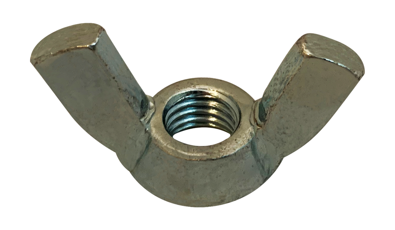 M10-1.5 Cold Forged Wing Nuts / Steel / Zinc