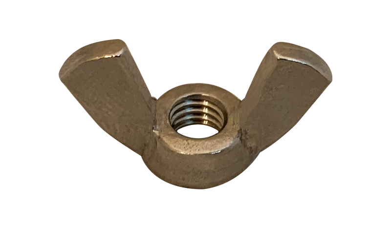 M8-1.25 Wing Nuts / 18-8 Stainless Steel (A2) / Type 315 American Style
