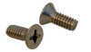 #10-32 x 1/4" Phillips Flat Head Machine Screws, Full Thread / Stainless Steel / 18-8 / Passivated / ISO 3506-1 A2-70; ASME B18.6.3