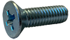 1/4"-20 Phillips Flat Head Machine Screws / Low Carbon Steel / Plain / ASME B18.6