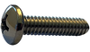 #8-32 x 1/2" Phillips Pan Head Machine Screws, Full Thread / Stainless Steel / 316 / Passivated / ASTM F593 Alloy Group 3 (316)