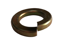 MS35338-40CD / #4 Mil-Spec Split Lock Washers / Steel / Cadmium Yellow