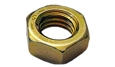 MS51967-18 / 9/16-12 Mil-Spec Finished Hex Nuts / Grade C / Cad Yellow