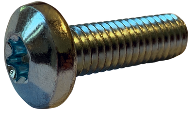 #0-80 x 1/8" Torx Pan Head Machine Screws, Full Thread / Low Carbon Steel / Zinc
