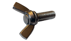 M6-1.0 x 12 mm Light Series Cold Forged Wing Screws / 18-8 Stainless Steel (A2)