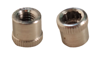 #4-40 Allen Nuts / 12-Point Socket Style / 18-8 Stainless Steel / Passivated / Made in USA