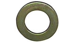 NAS1149-F0432P / 1/4 Mil-Spec Flat Washers / 0.032 Thk / Steel / Cadmium Yellow