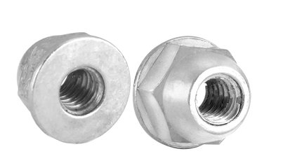 5/16"-18 Washer-Based Acorn Nuts / Open End / Diecast Zinc Alloy