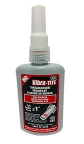 250 ML High Strength / Controlled Torque Thread Locking & Sealing Adhesive / Red