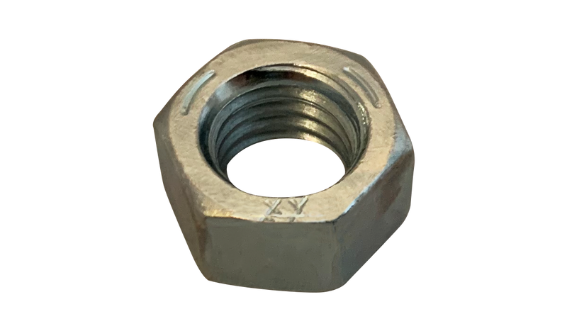 7/16-14 Finished Hex Nuts / Grade 5 / Zinc