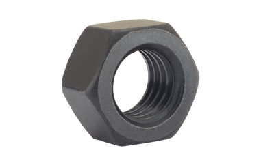 5/16"-18 Finished Hex Nuts / Low Carbon Steel / Black Oxide