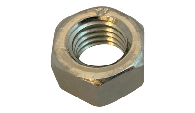 3/8"-16 Finished Hex Nuts / Low Carbon Steel / Zinc / Made in USA / DFAR Compliant