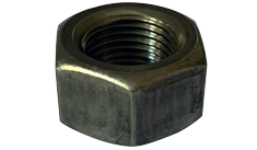 9/16-12 Finished Hex Nuts / Steel / Plain