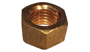 3/4-10 Finished Hex Nuts / Silicon Bronze