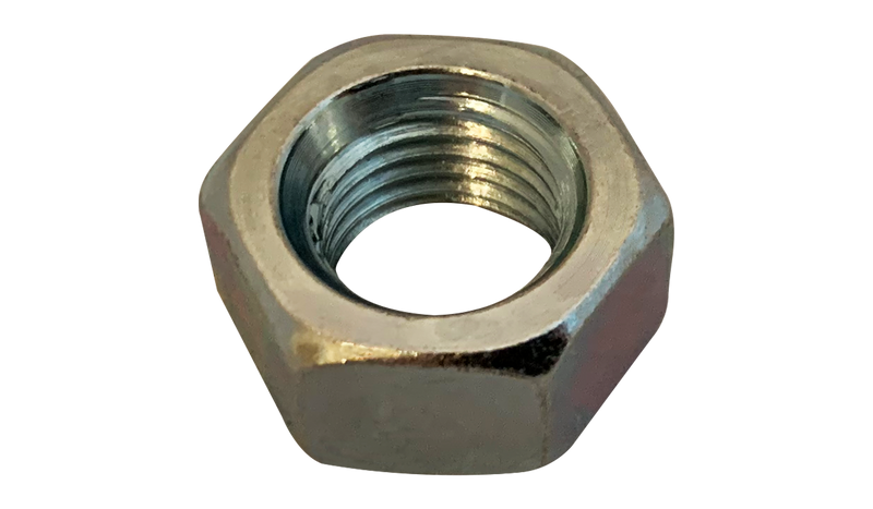 9/16-12 Finished Hex Nuts / Steel / Zinc