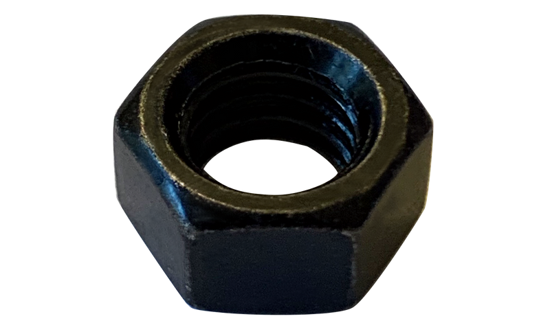 #8-32 Hex Machine Screw Nuts / 18-8 Stainless Steel / Black Oxide