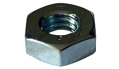 5/16-18 Heavy Hex Jam Nuts / Grade 5 / Zinc