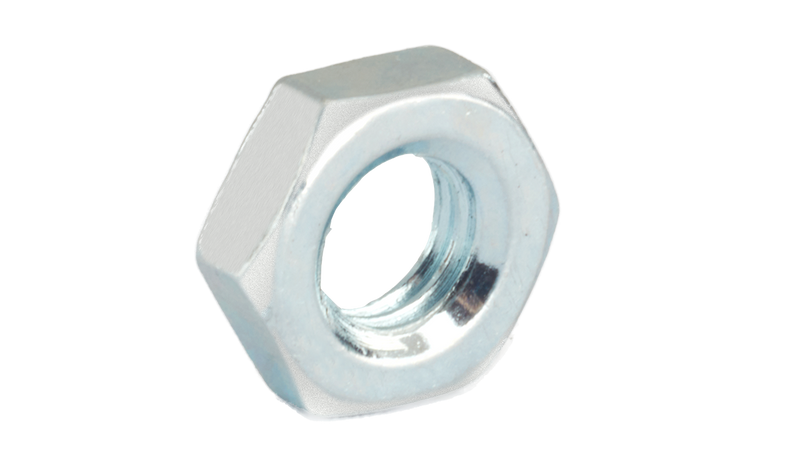#5-40 x 1/4 Small Pattern Hex Machine Screw Nuts / Steel / Zinc
