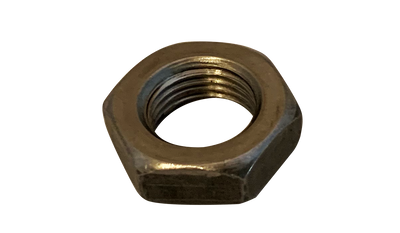 9/16"-18 Hex Jam Nuts / Low Carbon Steel / Plain
