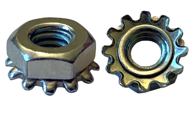 #6-32 Hex Nuts / Zinc