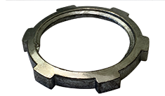 1 1/4-11.5 Conduit Locknuts / Steel / Zinc