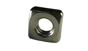 3/8-16 Square Machine Screw Nuts / 18-8 Stainless Steel