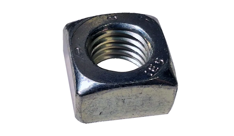 1/4-20 Regular Square Nuts / Grade 5 / Zinc
